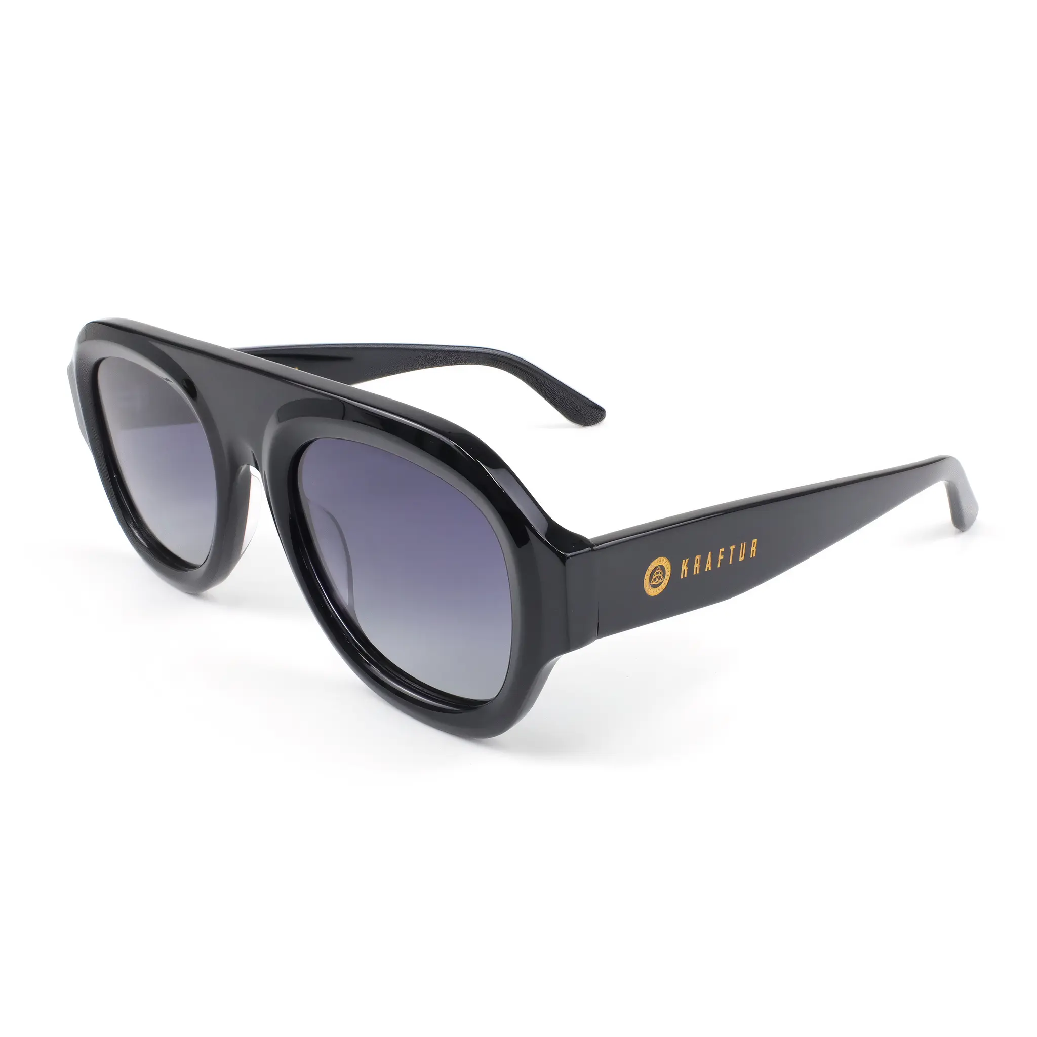 Black Gafas de sol urbanas Kraftur Neox Noir