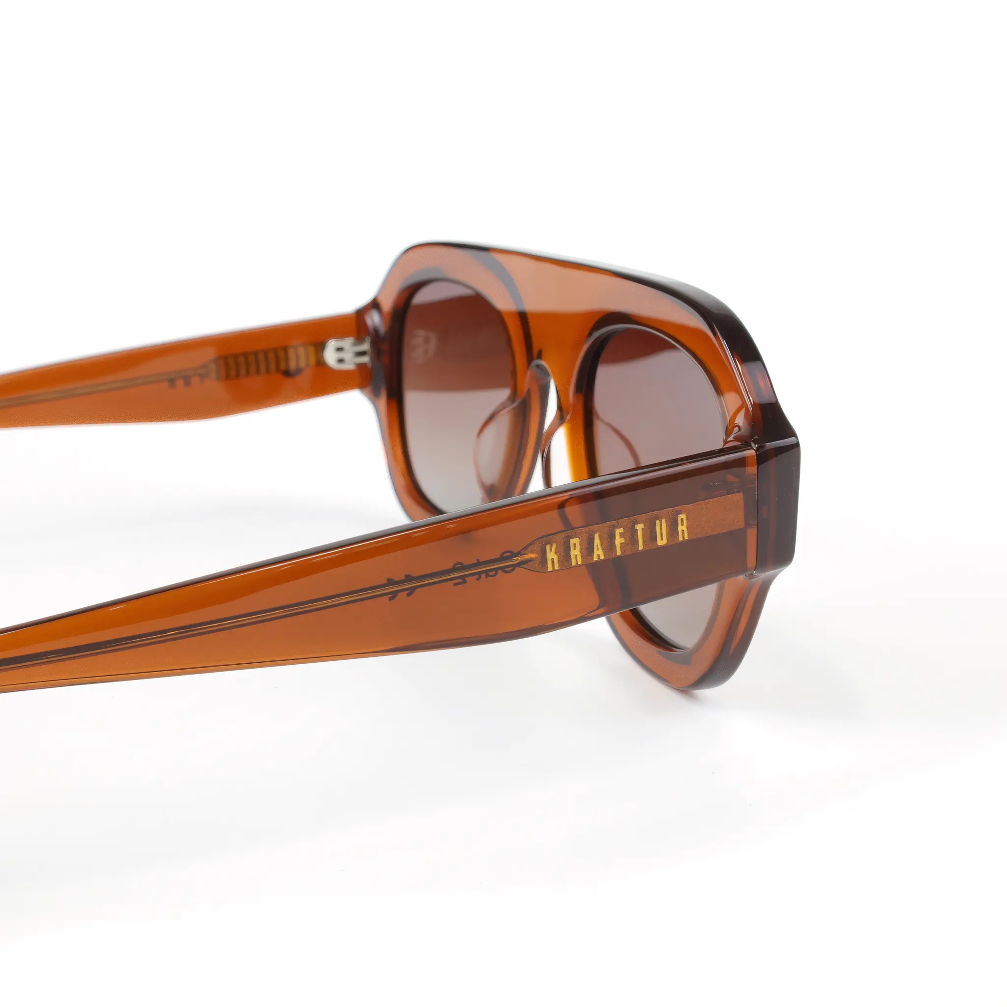 BrownRight Gafas de sol urbanas Kraftur Neox Ember